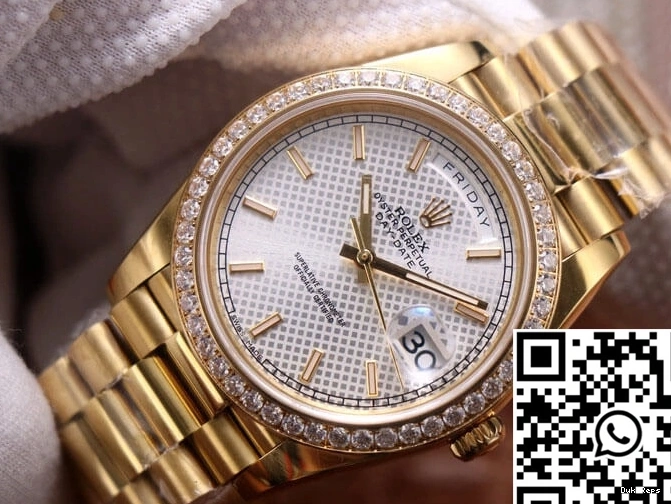 EW Silver Day-Date Dial Factory M228348RBR-0005 Rolex 0505